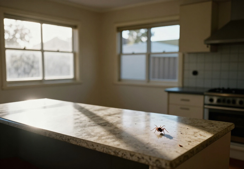 Ant trail in a Marsfield living room before treatment